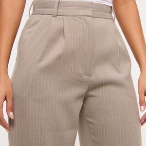 Abercrombie & Fitch Tan Wide Leg Pants